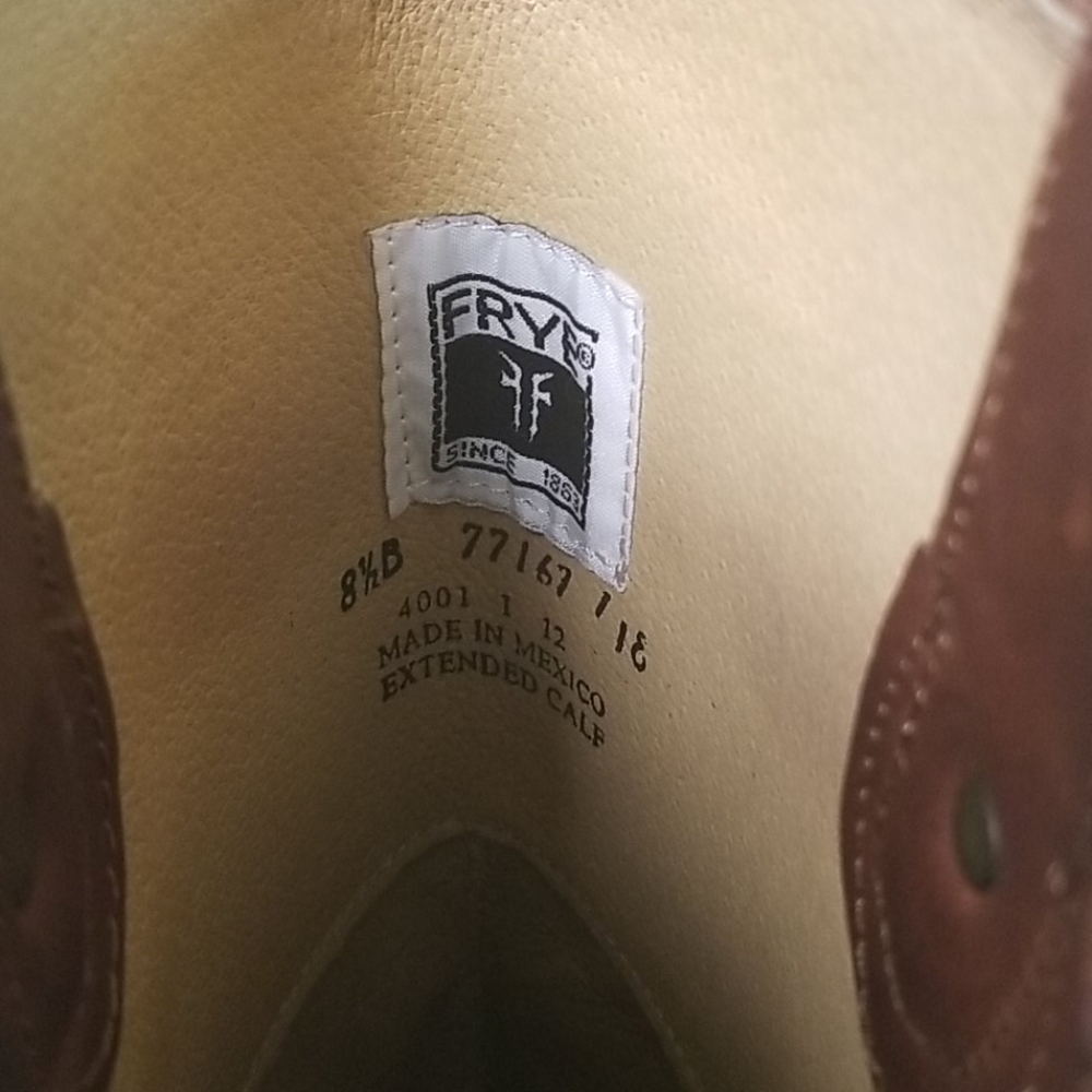 🎈SOLD🎈Frye Melissa Button Leather Boots 8.5 - Picture 6 of 12